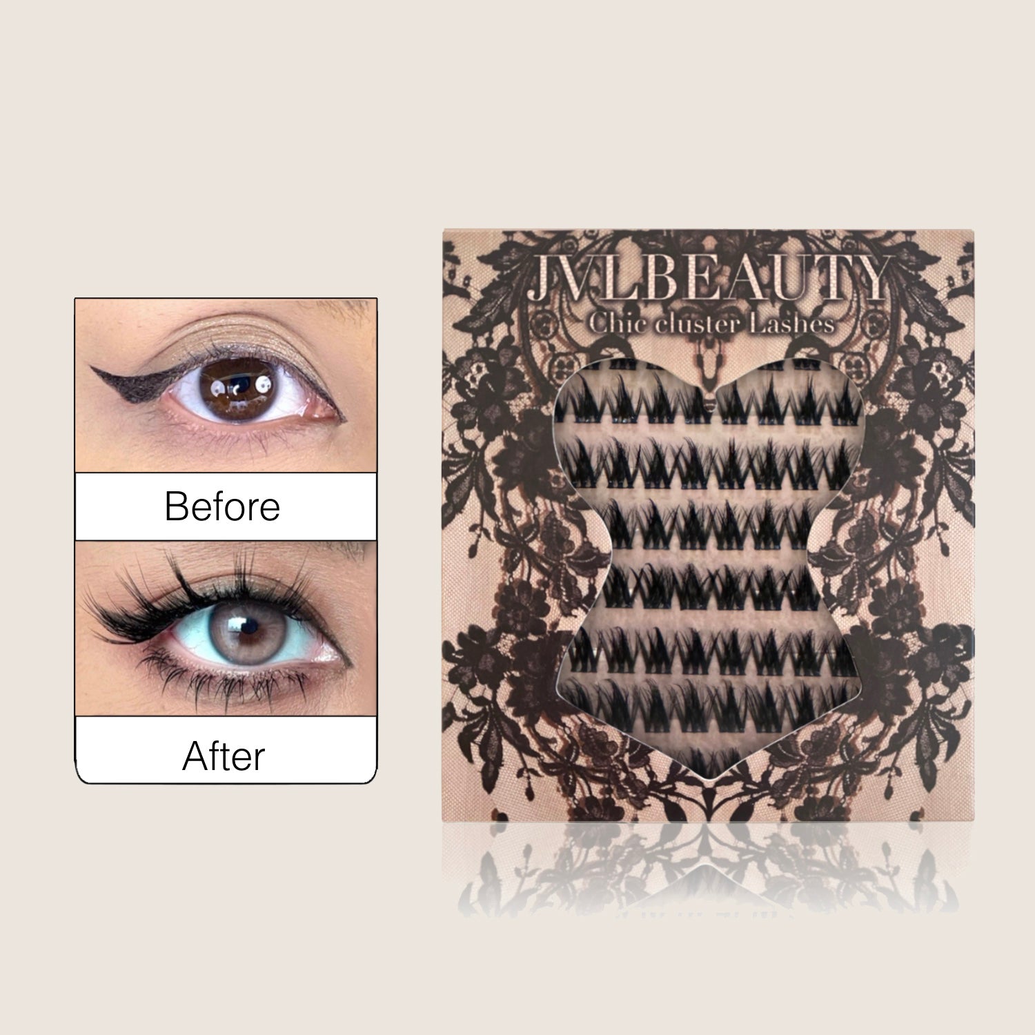 Night Elf Cluster Lashes