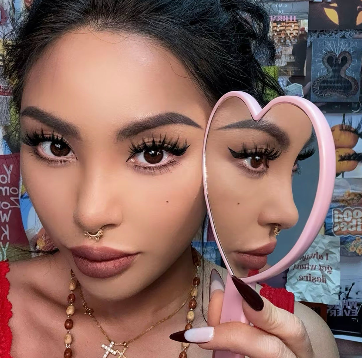 Lavender Cluster Lower Lashes