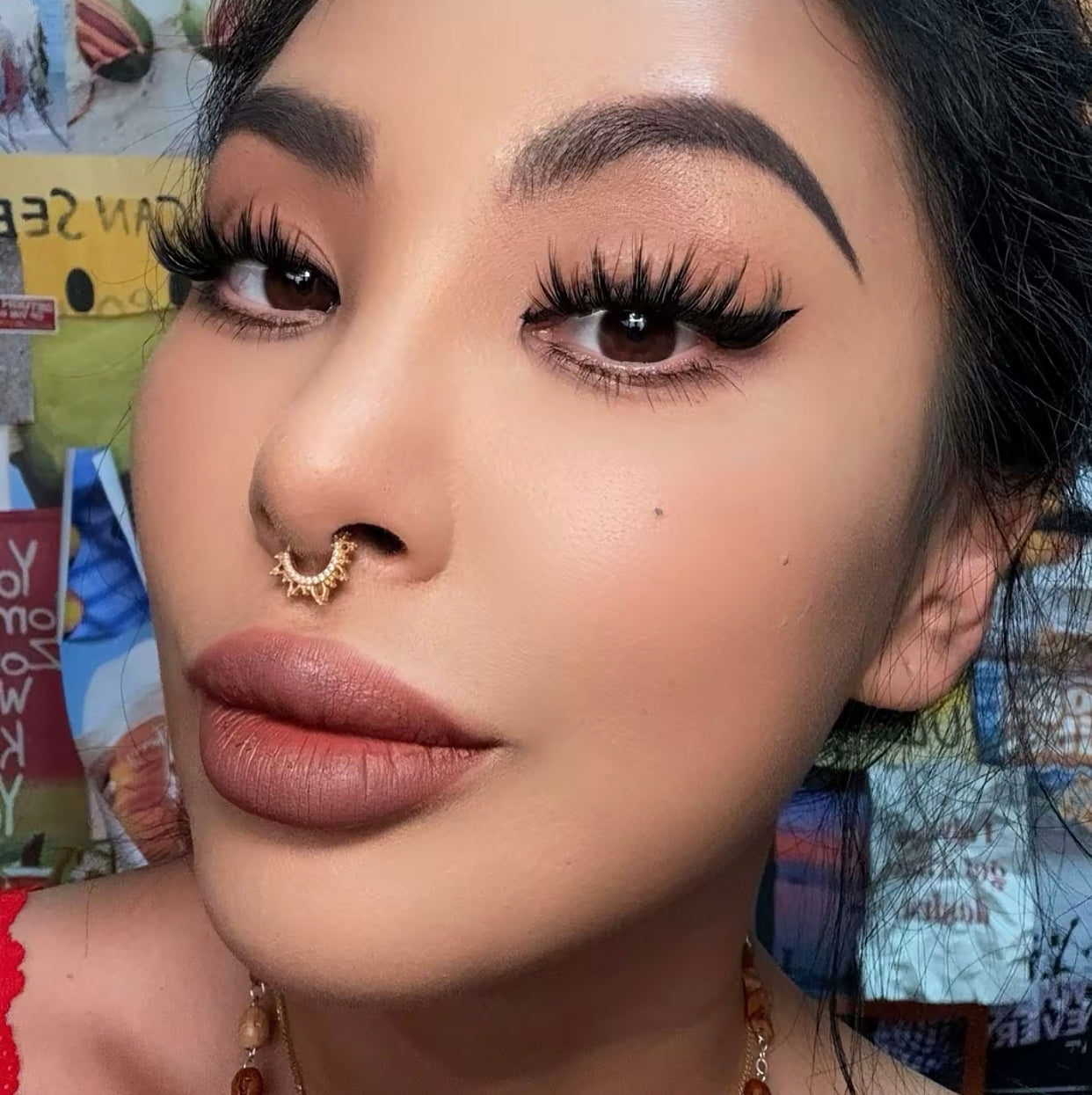 Lavender Cluster Lower Lashes