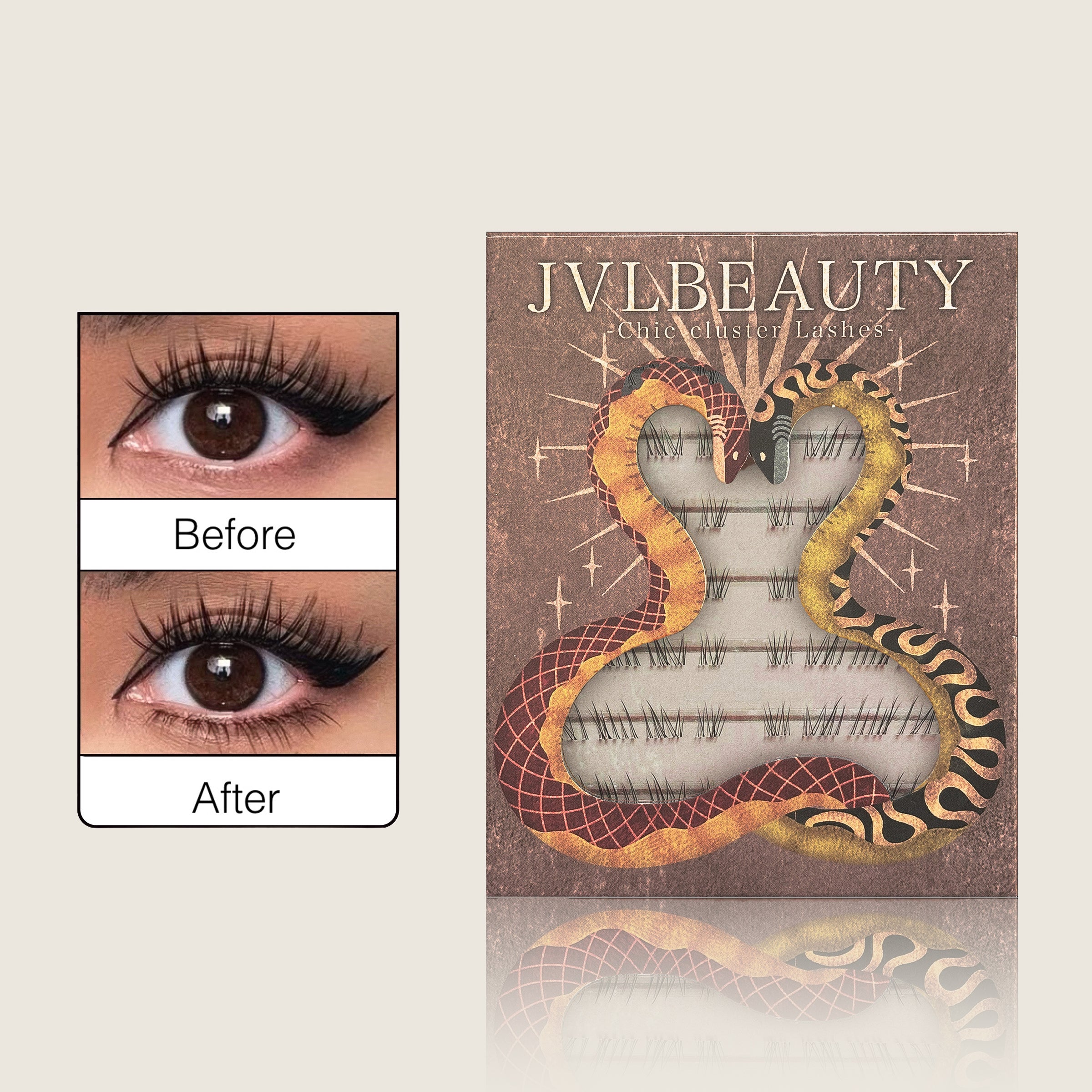 Lavender Cluster Lower Lashes