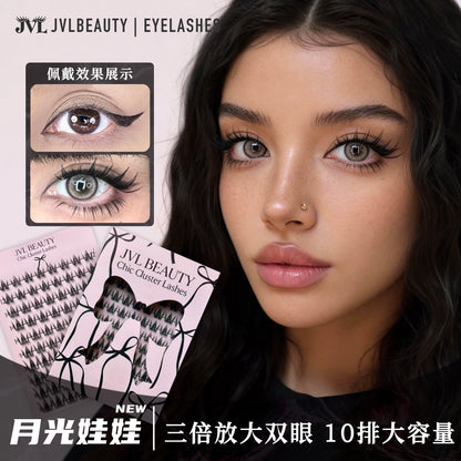 JVLBEAUTY 【Moonlight Doll】 Manga Soft Glam Segmented False Lashes