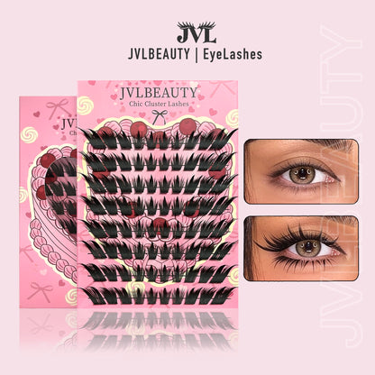 JVLBEAUTY 【Black Forest】 Fox Eye Extra Voluminous False Lashes