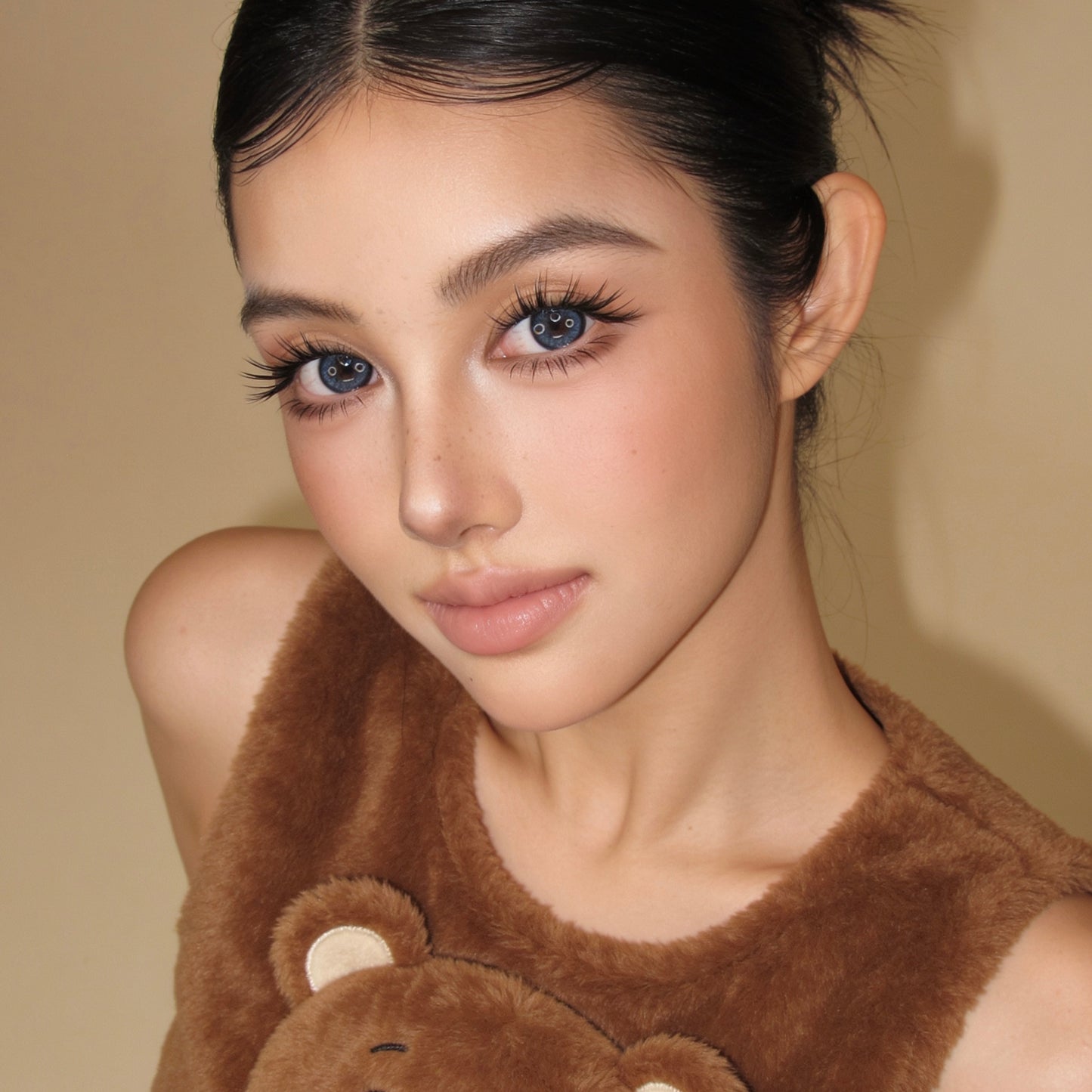 JVLBEAUTY 【Cocoa Bear】 Fox Eye Voluminous Cluster False Lashes