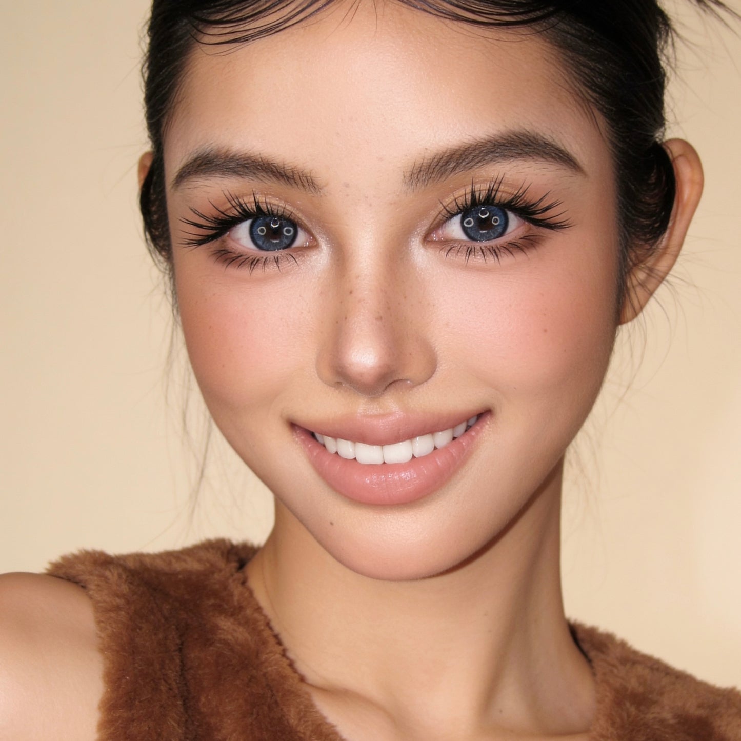 JVLBEAUTY 【Cocoa Bear】 Fox Eye Voluminous Cluster False Lashes
