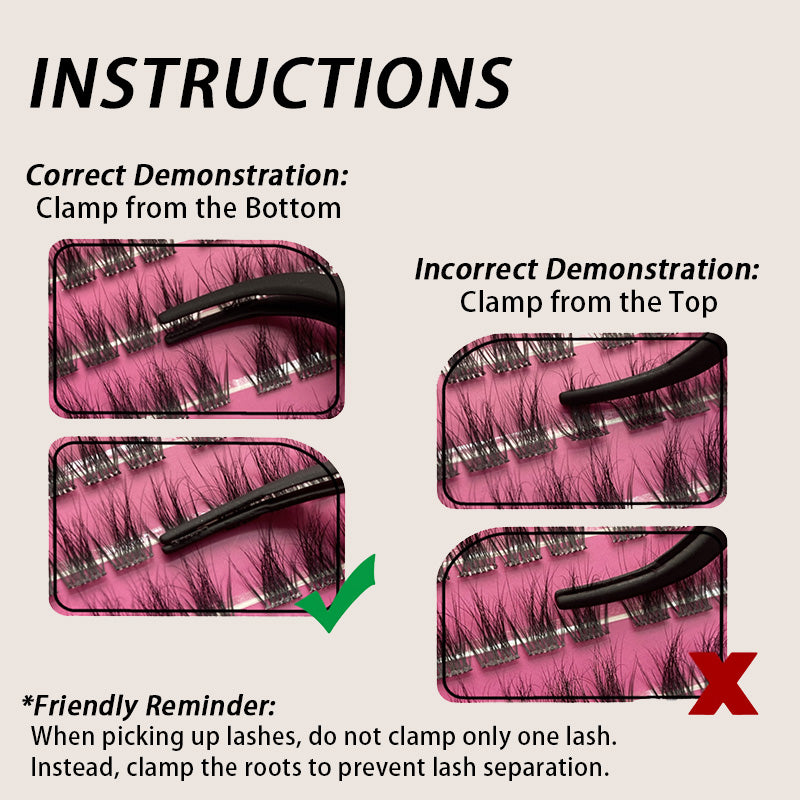 Anti-Stick Lash Tweezers – Pro Coated Precision Tip