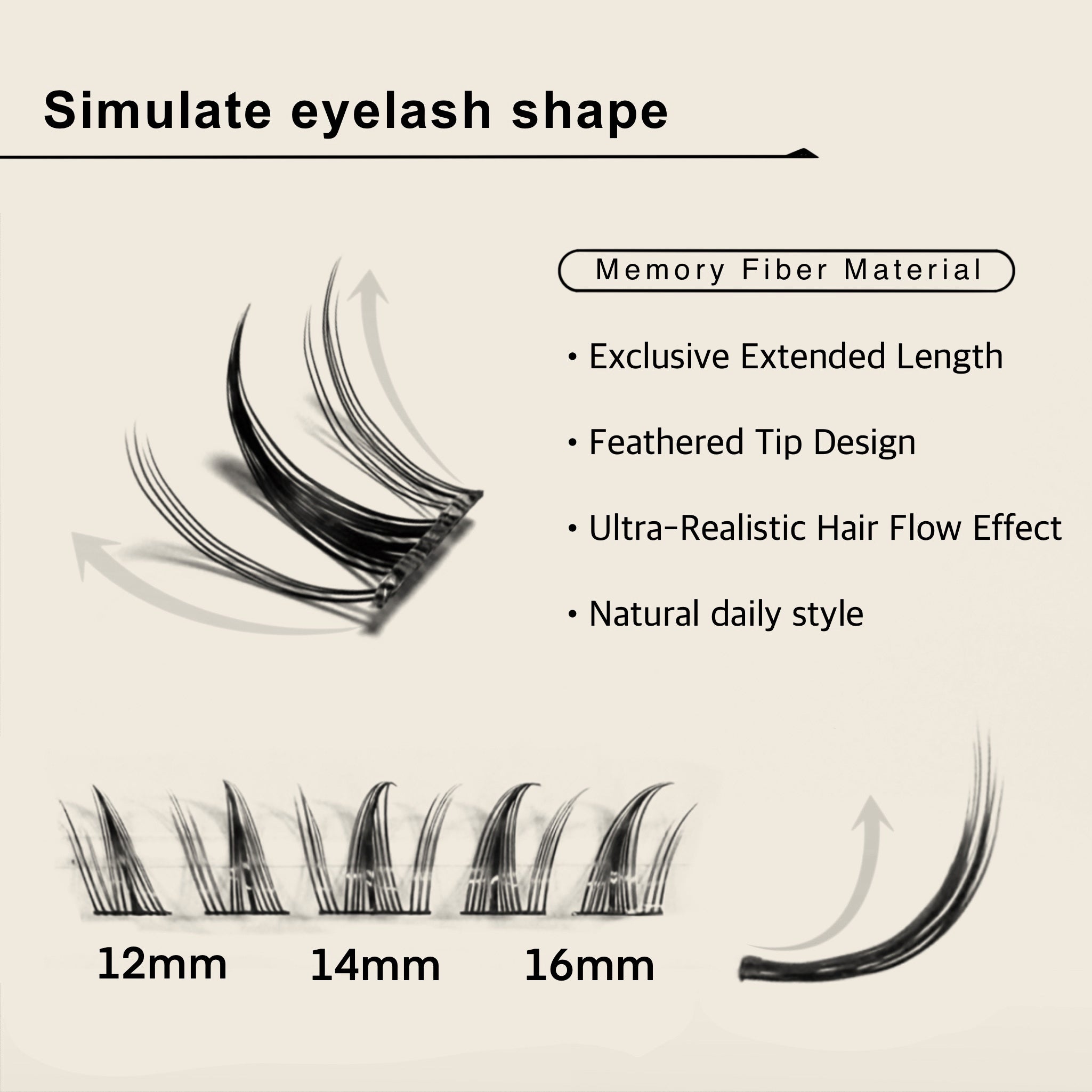 Sunlit Kiss Cluster Lashes