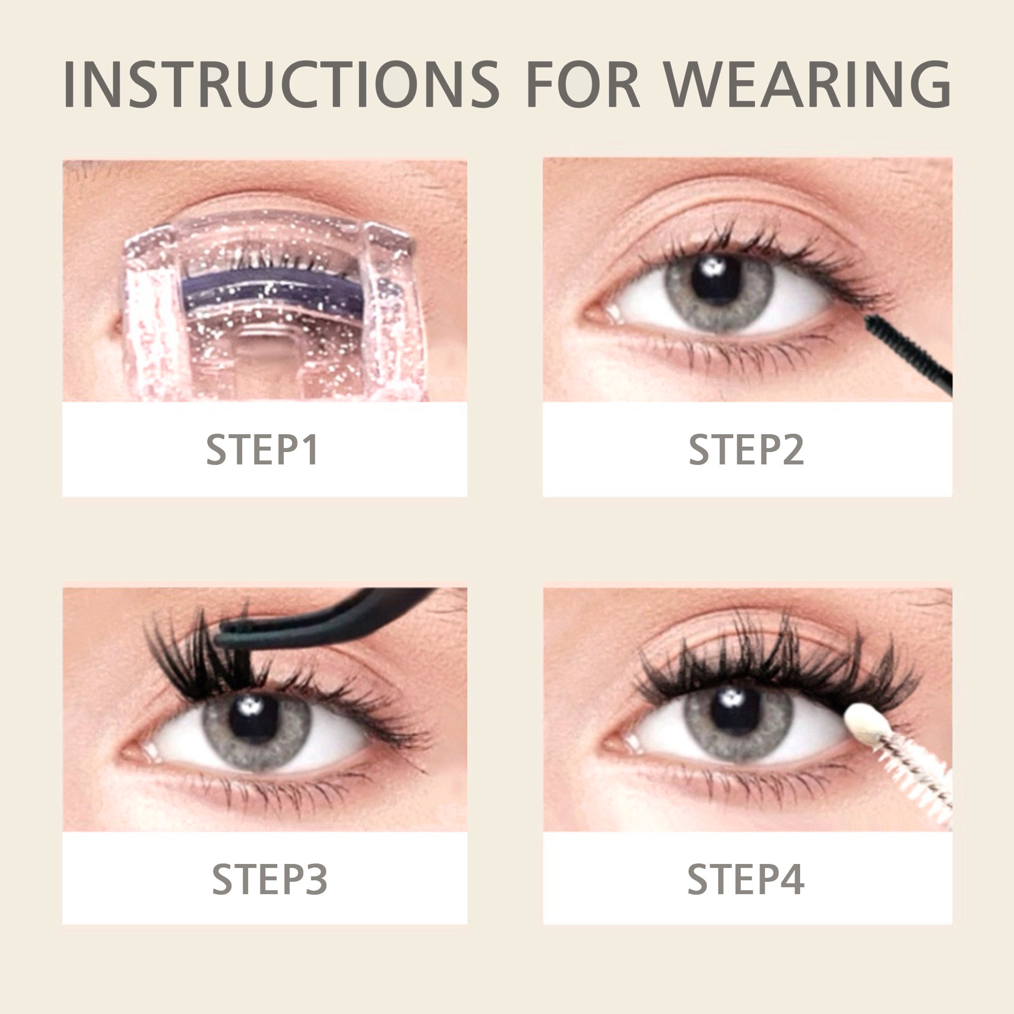 Lavender Cluster Lower Lashes