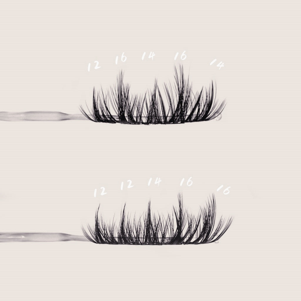 Night Elf Cluster Lashes