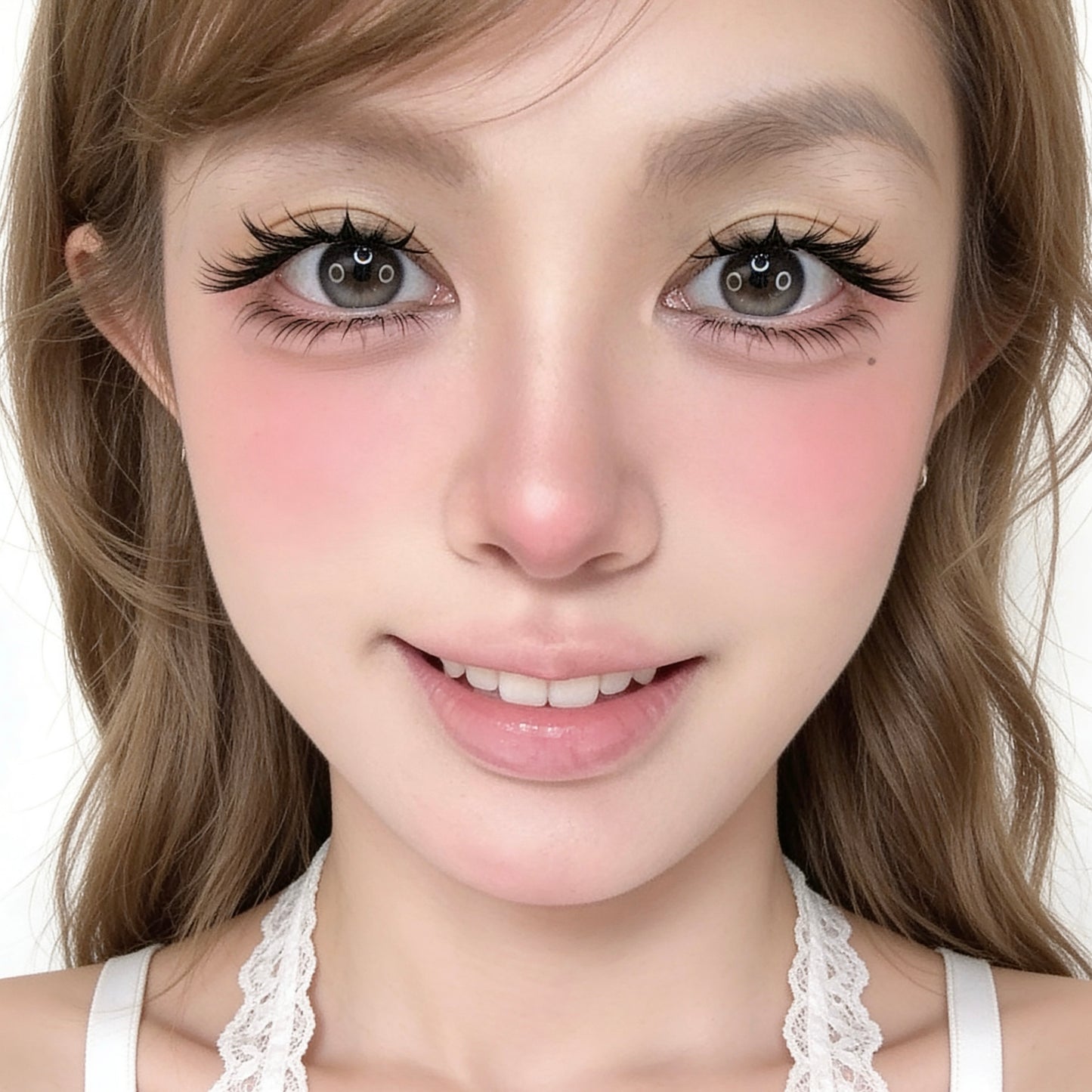 JVLBEAUTY 【Sweet Doll】 J Curl Baby Soft Segmented Lashes — Manga-Inspired Lash Look