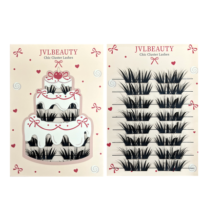 JVLBEAUTY 【Milk Candy】 6D Fluffy Segmented False Lashes